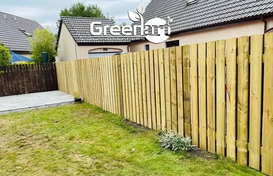 Fencing -GreenArt Landscapers in Aberdennshire