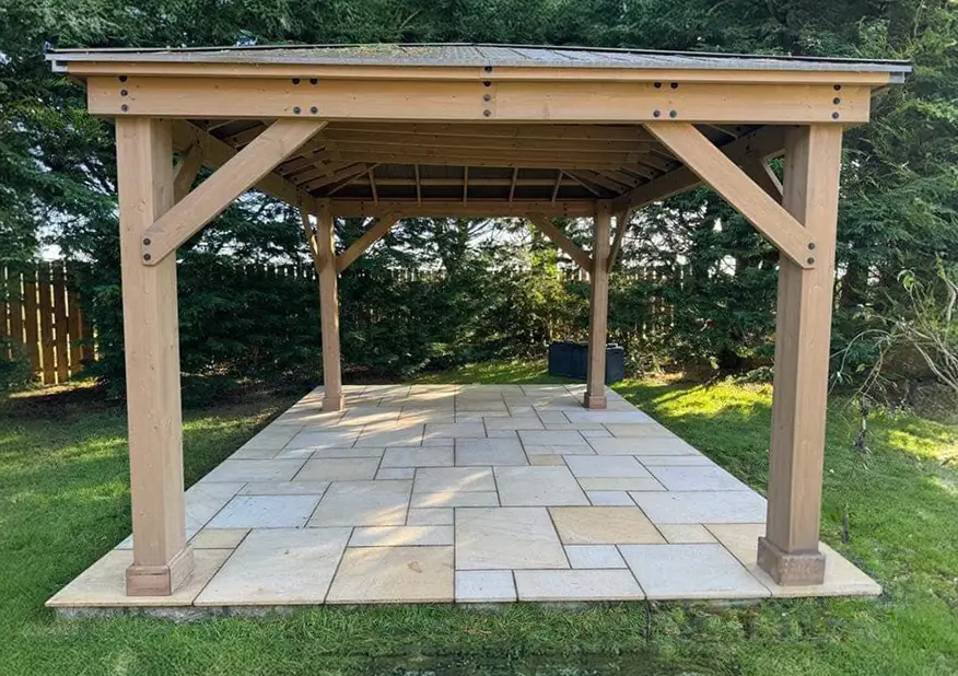 Gazebo and Pergola -GreenArt Landscapers in Aberdennshire