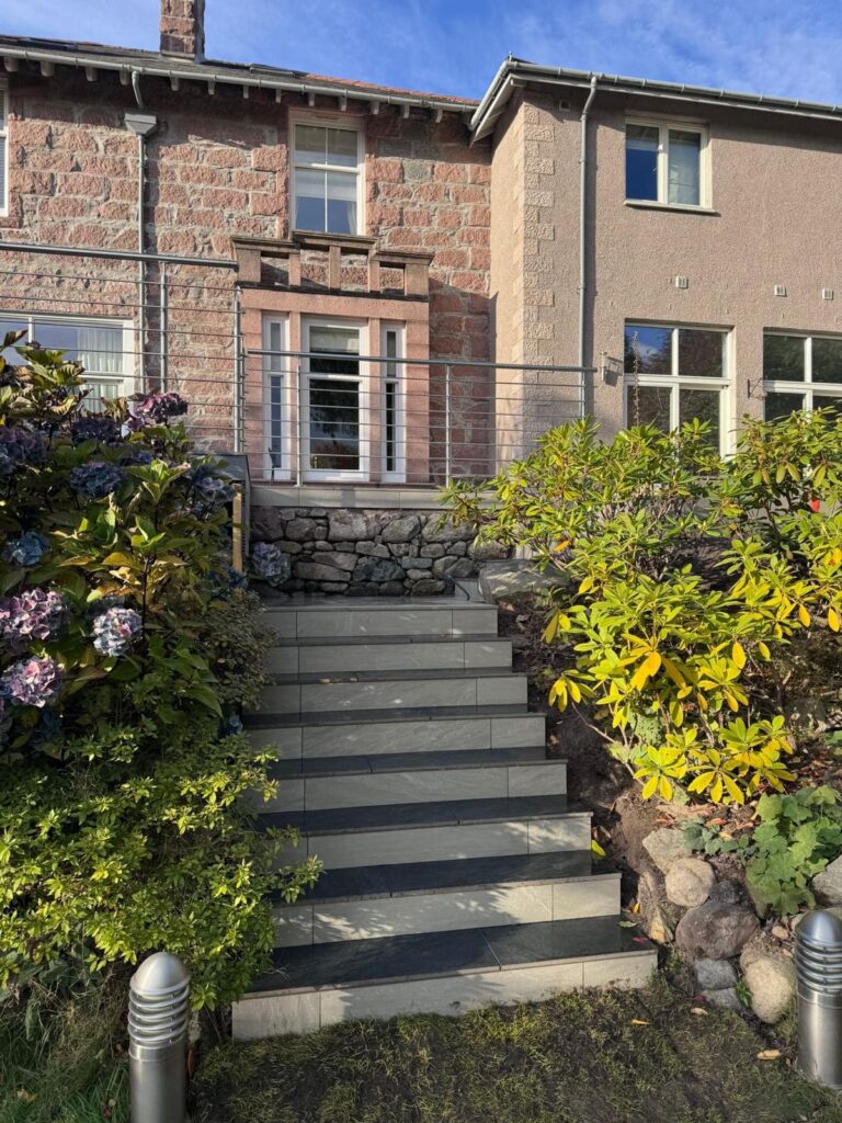 Stairs -GreenArt Landscapers in Aberdeenshire