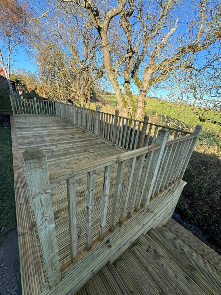 Timber Decking -GreenArt Landscapers in Aberdeenshire