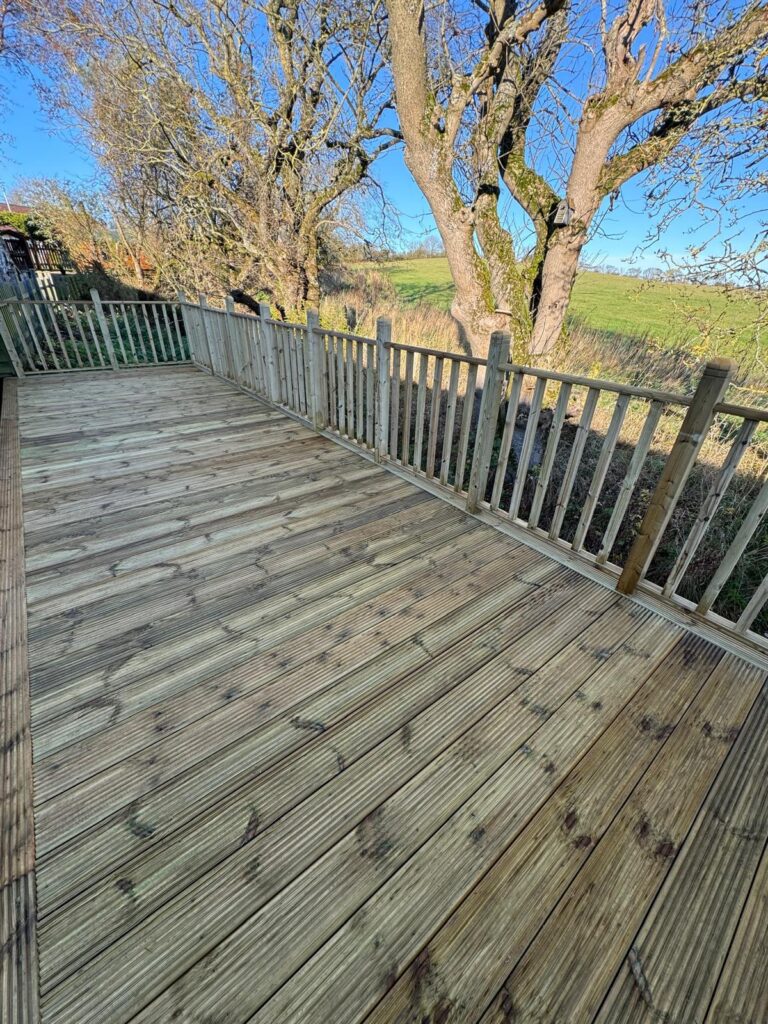 Wooden Decking -GreenArt Landscapers in Aberdeenshire