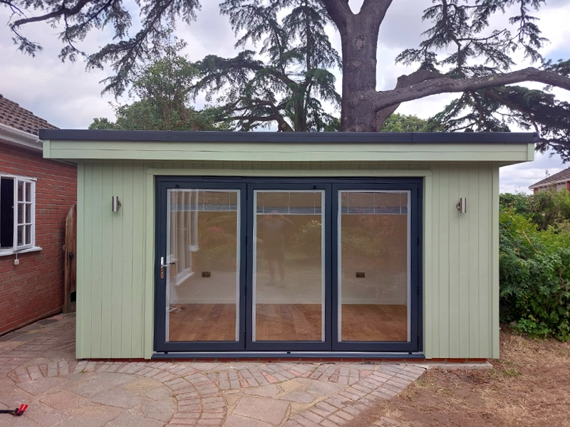 Garden Log Cabins -GreenArt Landscapers in Aberdeenv